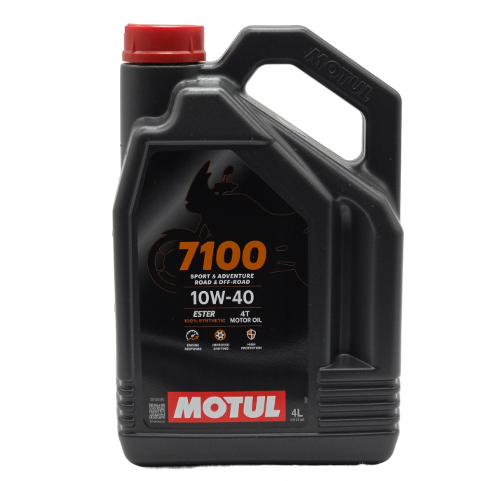 MOTUL Масло  10W40 7100 4-х тактное API SL/SJ/SH/SG 4л син 112875
