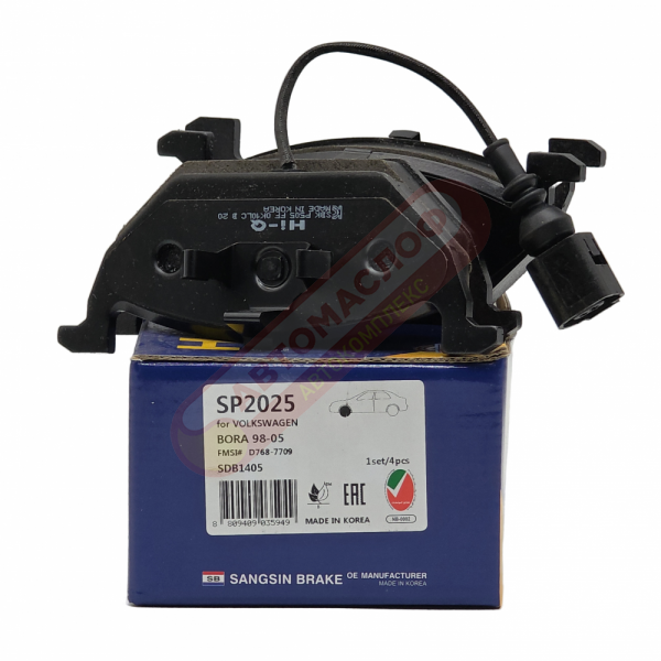 Колодки тормозные передние HI-Q SP2025