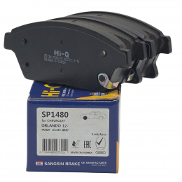 Колодки тормозные передние HI-Q SP1480