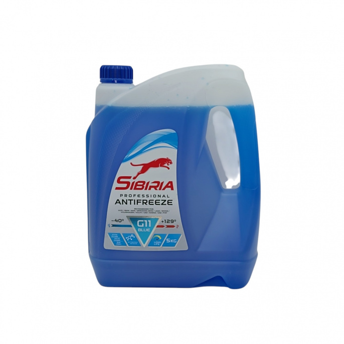SIBIRIA Антифриз -40 G11 синий 5кг