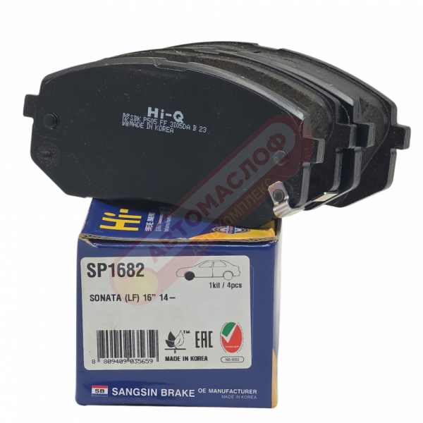 Колодки тормозные передние HI-Q SP1682