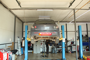 Аппаратная замена масла в АКПП Mazda 3 (BK) 2.0 FN4A-EL (4F27E)