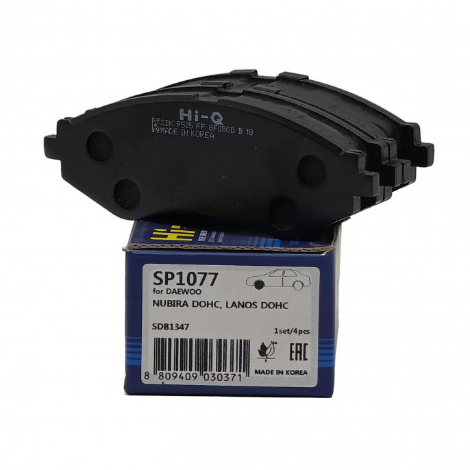 Колодки тормозные передние HI-Q SP1077