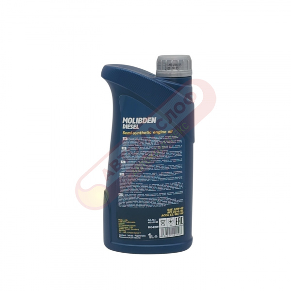 Mannol Molibden Diesel 10w40 CG-4/SL 1л 7506