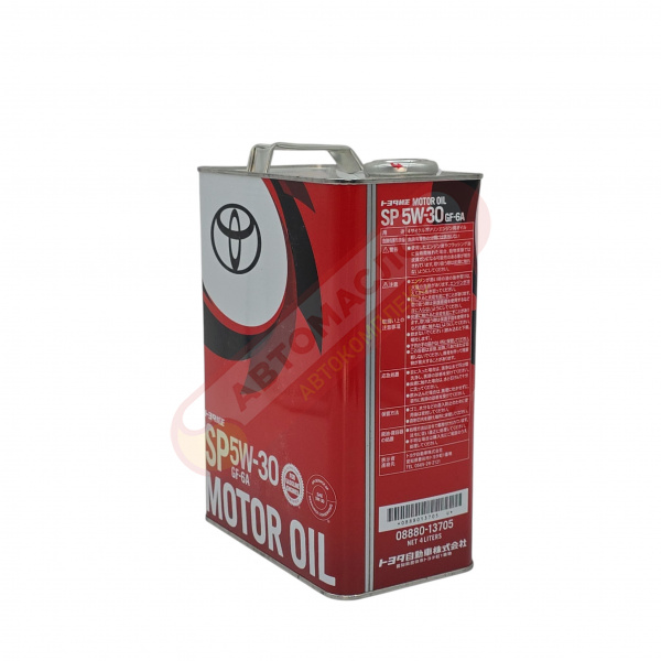 TOYOTA 5w30 SP/GF-6A 4л 0888013705