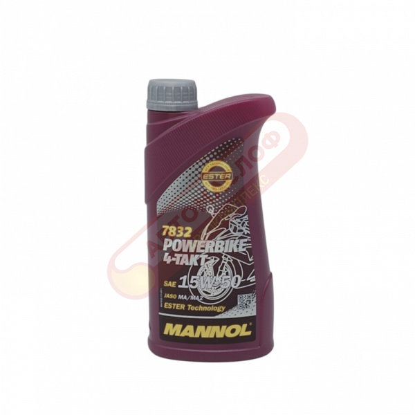 Mannol Powerbike 4 Takt  15w50 1л 7832