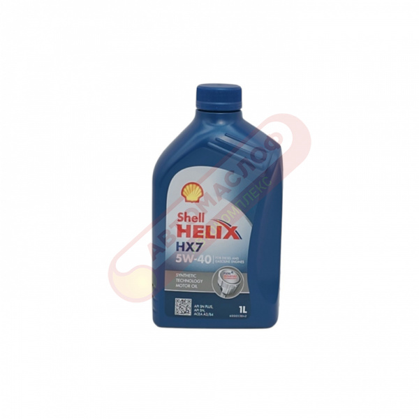Shell Helix HX7 5w40 SN/CF п/с 1л 550046374