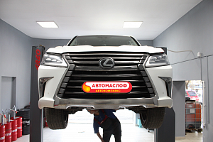 Аппаратная замена масла в АКПП Lexus LX 450D Aisin AB60F (TB-68LS)