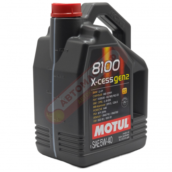 Motul 8100 X-Cess 5w40 (5л) GEN2 111682