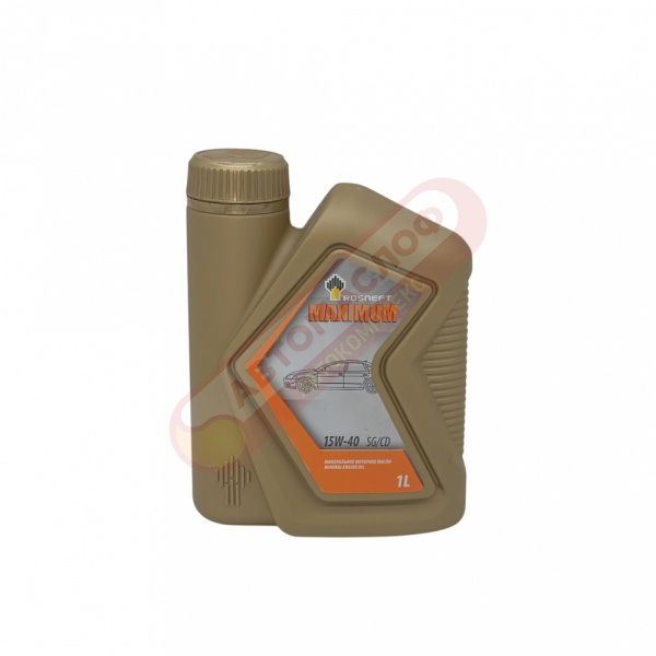 Роснефть Maximum 15w40 SG/CD 1л