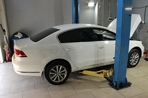 Замена масла в DSG Volkswagen Passat 1.8 TSI DQ200 (NKW) DSG7