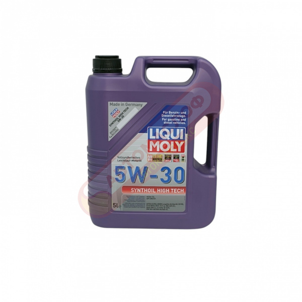 Синтетическое моторное масло Liqui Moly 5W-30 SM/CF SYNTHOIL HIGH TECH 5л