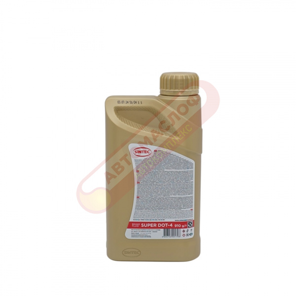 Тормозная жидкость Sintec SUPER DOT-4 910г