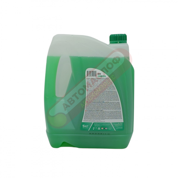 SIBIRIA Антифриз -40 G11 зеленый  5кг