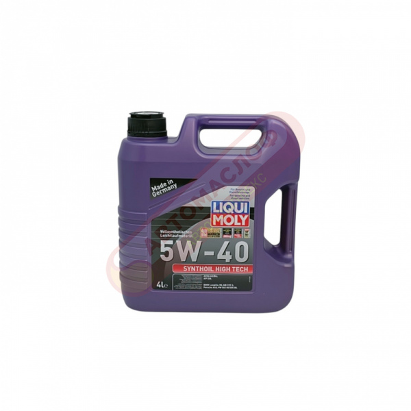 Масло моторное LIQUI MOLY Synthoil High Tech 5w40 4л