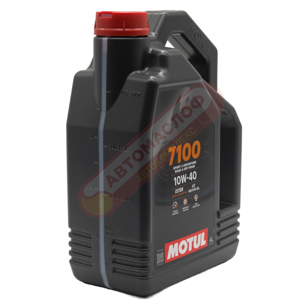 MOTUL Масло  10W40 7100 4-х тактное API SL/SJ/SH/SG 4л син 112875