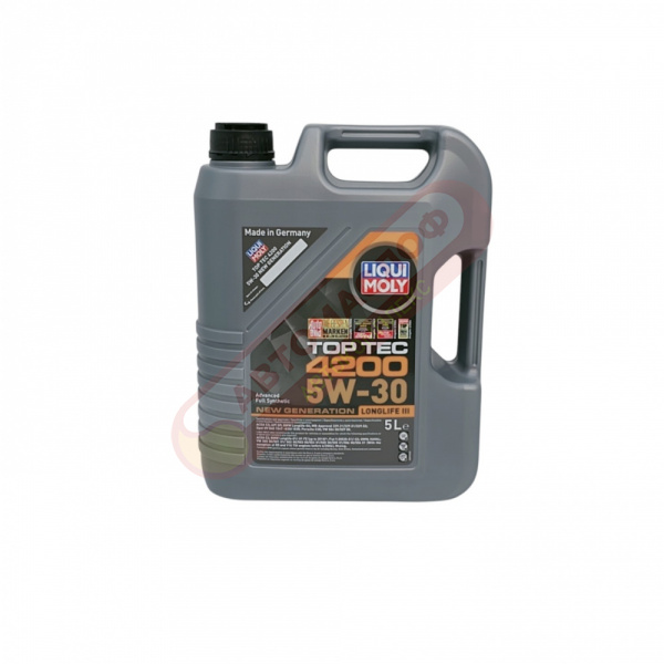 НС-синтетическое моторное масло Liqui Moly 5W-30 SN TOP TEC 4200 5л
