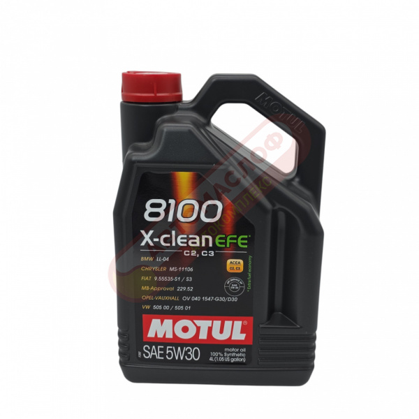Motul 8100 X-Clean EFE 5W30 (4л) 109171