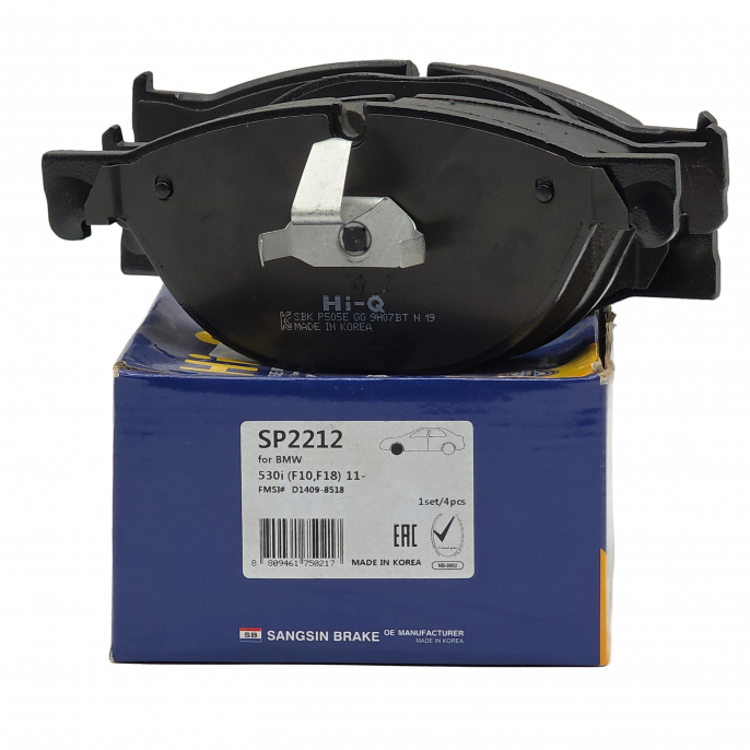 Колодки тормозные передние HI-Q SP2212